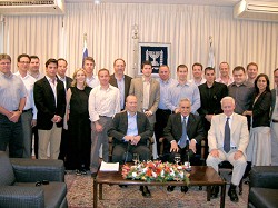 Aicc Ybf Delegation to Israel