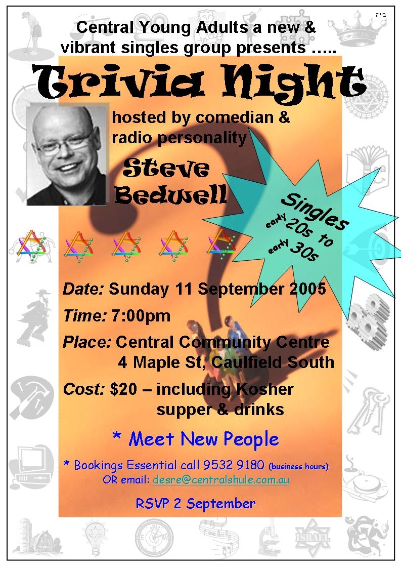 Central Community Centre Trivia Night