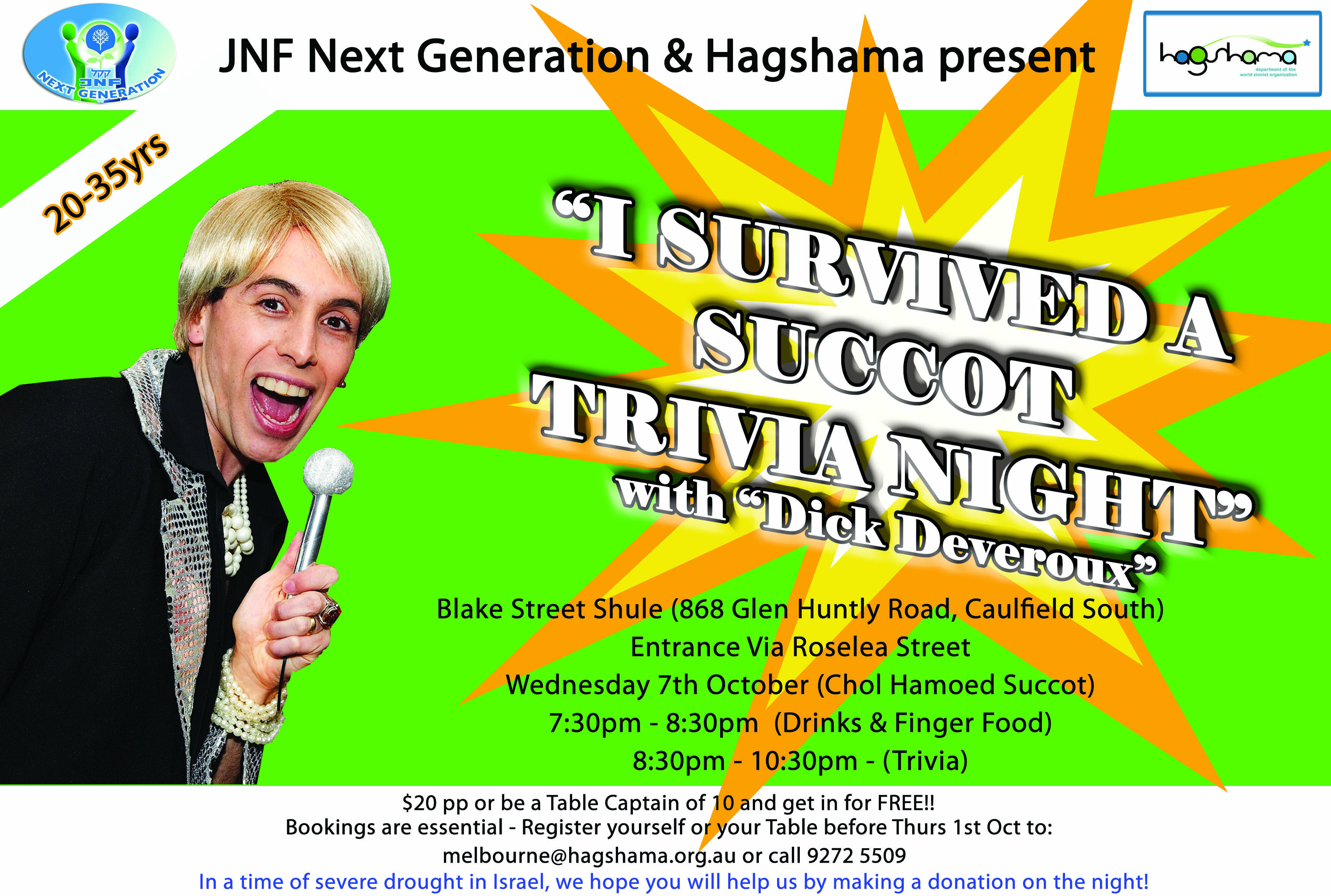 Succot Trivia Night